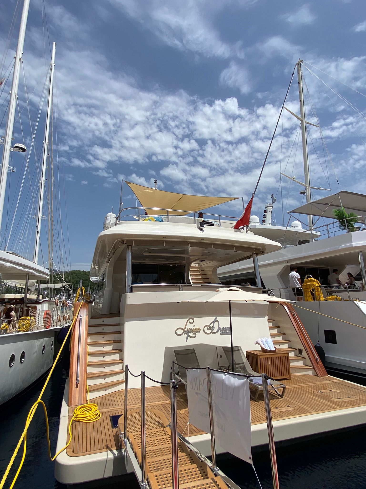 Stern · Lycian Dream nameplate